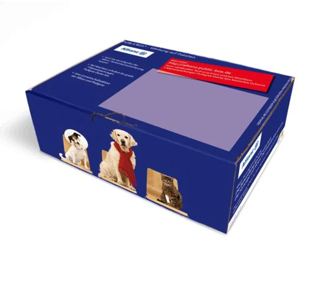 Mit der PUBLICBOX@ zu den Tierbesitzern: Das Allianz-Paket