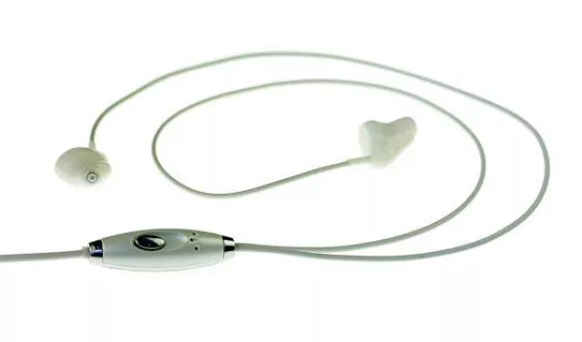 Bild: Individuelles InEar-Headset vom Hörgeräteakustiker für Musikgenuss und mobiles Telefonieren