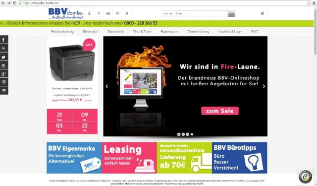 Bild: Mehr Kunden-Nutzen, mehr Artikel: BBV-Domke mit neuem Online-Shop