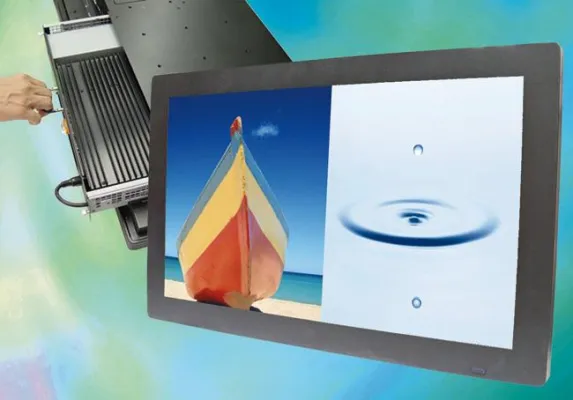 Bild: 32“ All-in-one lüfterloser Panel-PC