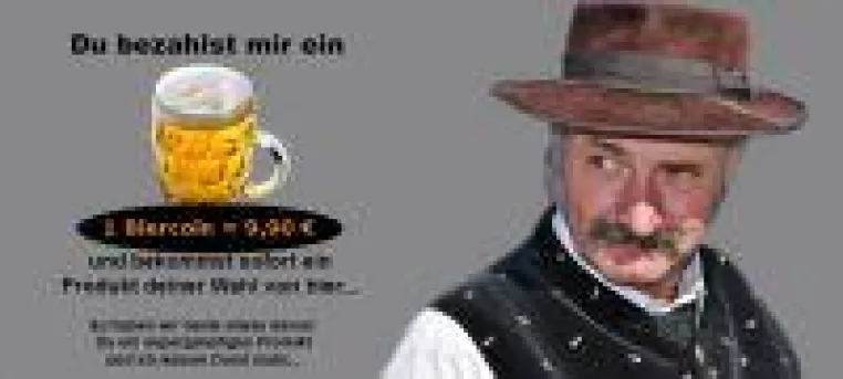 Bild: Der Biercoin erobert die online Welt!