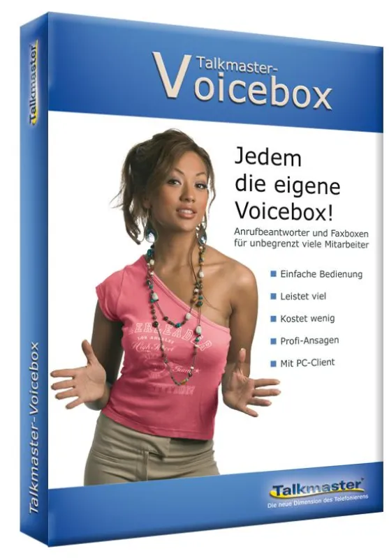 Sprach- und Faxbox für Telefonanlagen: Talkmaster-Voicebox