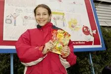Bild: Clara aus München ist das Chupa Chups Nachwuchstalent 2007