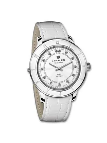 Bild: Sicherheit mit Stil: Notruf-Uhr mit Swarovski-Kristallen