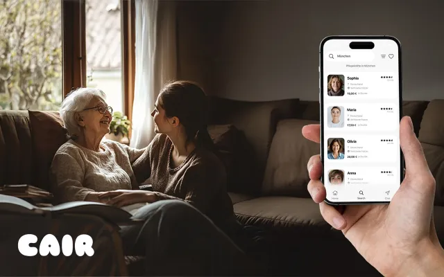 Bild: Startschuss für CAIR: Neue App bringt legale 24h-Betreuung einfach und digital nach Deutschland