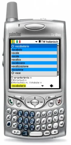 Bild: Langenscheidt Taschenwörterbuch Italienisch für Handhelds und Smartphones