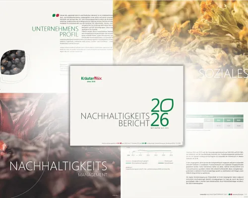 Bild: Kräuter Mix veröffentlicht Nachhaltigkeitsbericht 2026 in neuem Format und ist erneut EMAS-zertifiziert