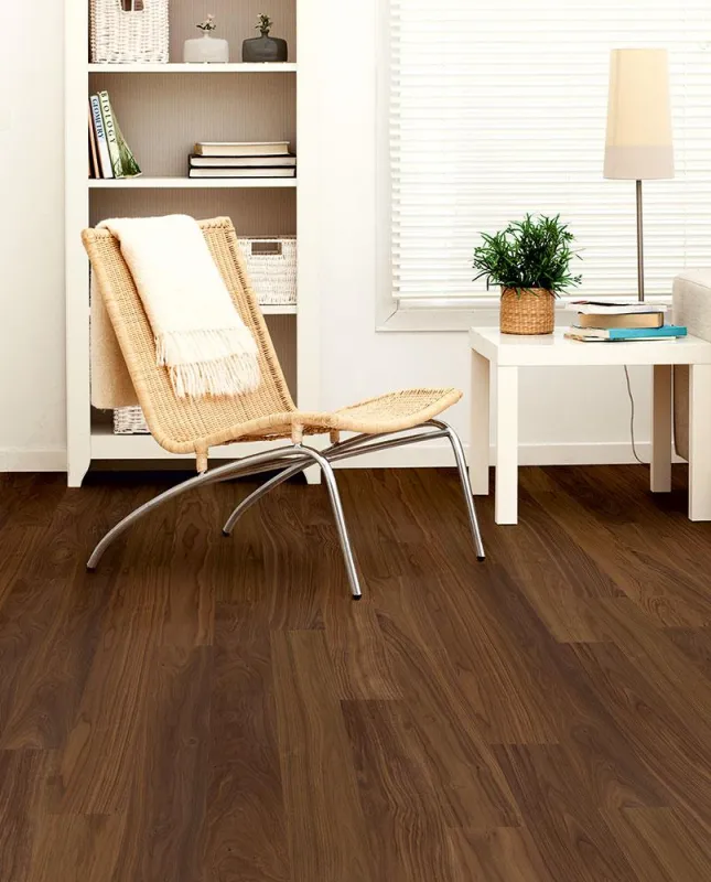 Bembé Parkett Comfort-Tabis-Diele amerik. Nussbaum
