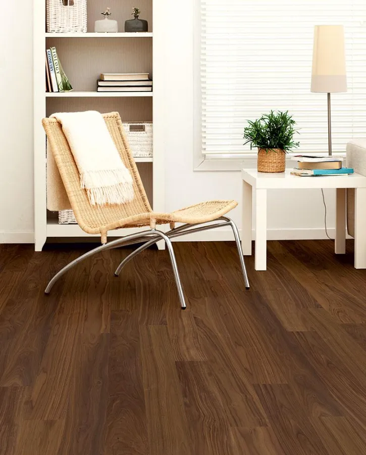 Bembé Parkett Comfort-Tabis-Diele amerik. Nussbaum