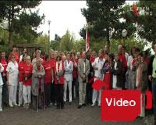 Bild: Beschäftigte des Alsfelder Kreiskrankenhauses setzen sich für eine Fusion mit Bad Hersfeld ein