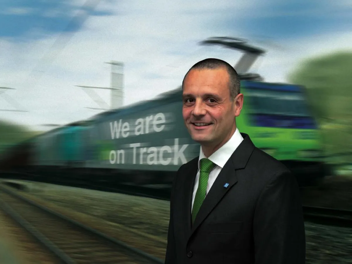 André Kengerter, seit Jahresbeginn Geschäftsführer der neu gegründeten LÜTZE Transportation GmbH