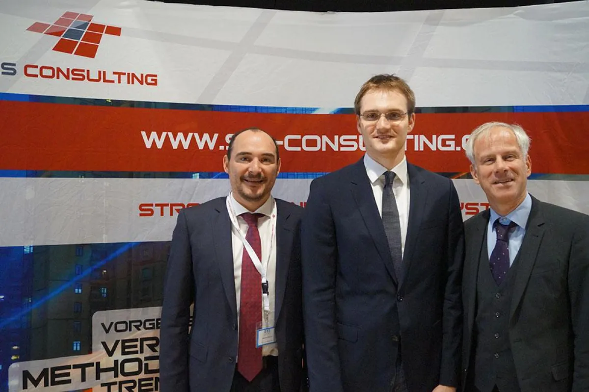 Diploma Thesis Award-Verleihung 2018: Johannes Keckeis, Christian Bruck, Christoph Weiss (v.l.n.r.)