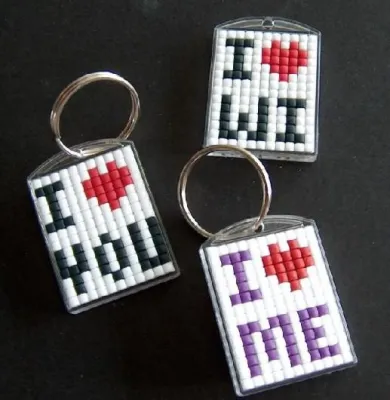 Bild: Pixelhobby® + Ministeck auf der Kreativ-Welt, Wiesbaden, vom 29.10. - 1.11.09 (Stand 909A)