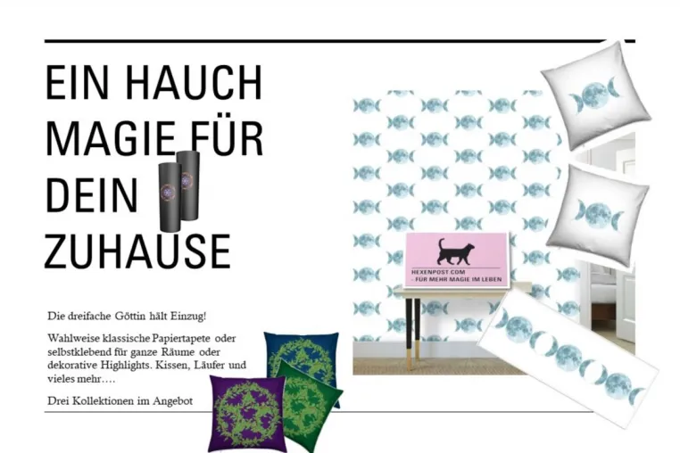 Hexenpost jetzt mit magischen Wohnideen Bild: Hexenpost jetzt mit magischen Wohnideen