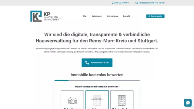 Bild: KP Immobilienmanagement -  Ihre Hausverwaltung für Immobilien im Rems-Murr-Kreis