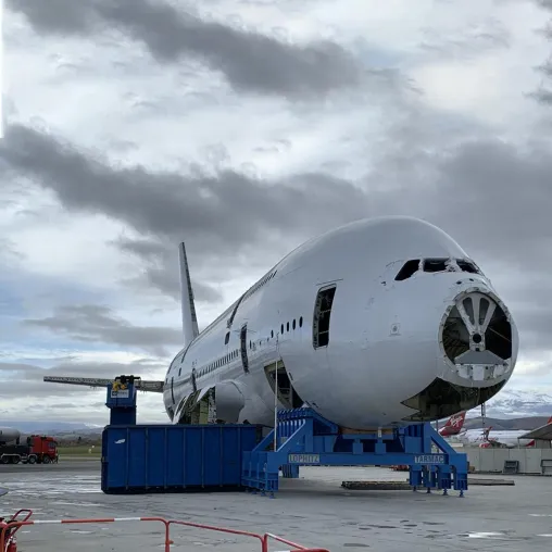 Aviationtag - DER ERSTE AIRBUS A380 GEHT AUF SEINE LETZTE REISE Bild: Aviationtag - DER ERSTE AIRBUS A380 GEHT AUF SEINE LETZTE REISE