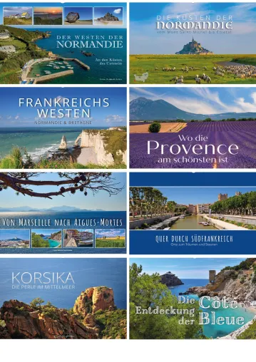 Bild: Die Reiselust wecken mit dekorativen Wandkalendern vom Frankreich-Spezialisten
