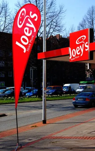 Doppelseitiger Druck für Flying Banner von Easydisplay Bild: Doppelseitiger Druck für Flying Banner von Easydisplay