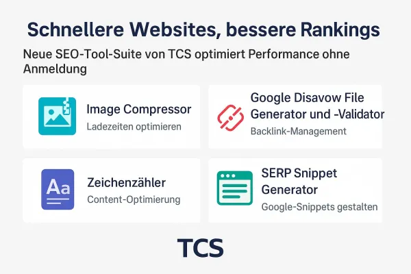 Bild: Schnellere Websites, bessere Rankings: Neue SEO-Tool-Suite von TCS optimiert Performance ohne Anmeldung