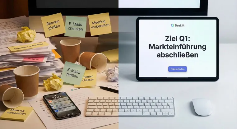 Bild: Schluss mit Komfortzone: Damian Gorzkulla veröffentlicht KI-Tool „DayLift“, das Produktivität neu definiert
