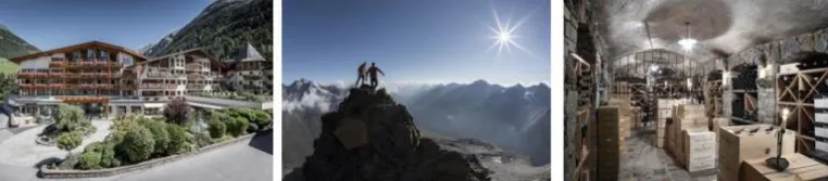 Bild: Im BMW-Cabrio vom Das Central zum Winzer nach Südtirol Alpenüberquerung auf den Spuren des PINO 3000