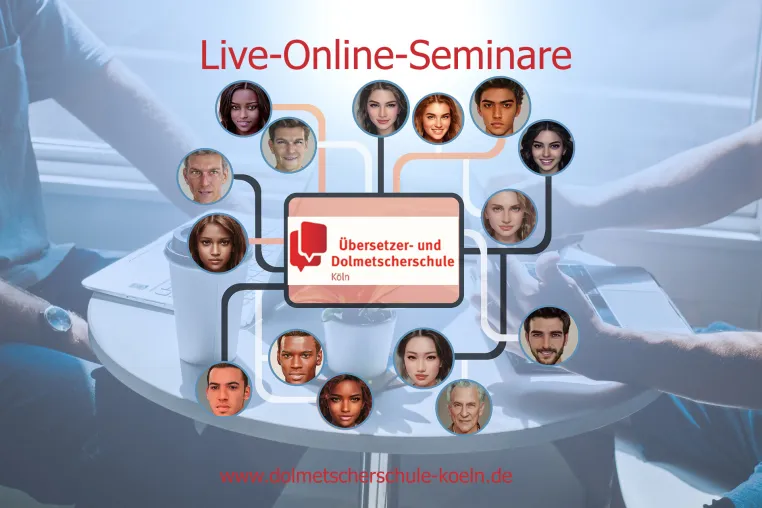 Live-Online-Seminare zum Übersetzer (m/w/d) und Online-Seminar Deutsche Rechtssprache: Infoabend am 16.5.24 Bild: Live-Online-Seminare zum Übersetzer (m/w/d) und Online-Seminar Deutsche Rechtssprache: Infoabend am 16.5.24