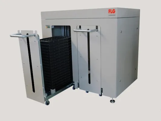 Bild: Neues Palettiersystem zur Traybereitstellung für kostengünstige Automation