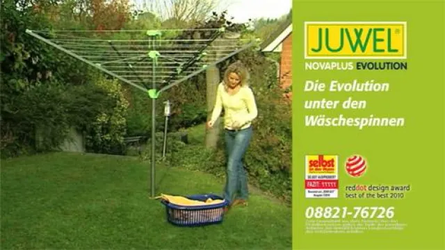 Bild: Juwel startet TV-Werbekampagne - Sommer & Co. inszeniert Novaplus Wäschespinne