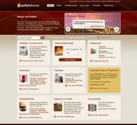 Bild: Pelletshome, die Pelletplattform mit dem gewissen Etwas