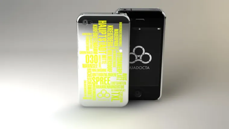 Bild: QUADOCTA INDIVIDUALISIERT DIE WELT DER MOBILEN KOMMUNIKATION MIT STYLISHEN SCHUTZSCHALEN