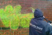 Bild: Ausschreibungstexte für Anti-Graffiti-Leistungen.