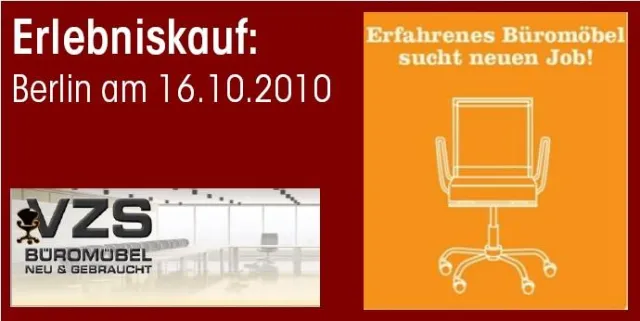 Bild: Neu bei Curriculum: Erlebnis-Büromöbel-(Ver-)kauf vor Ort - Premiere in Berlin am 16.10.2010