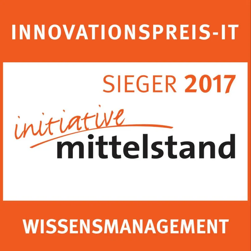 Siegersiegel Innovationspreis-IT