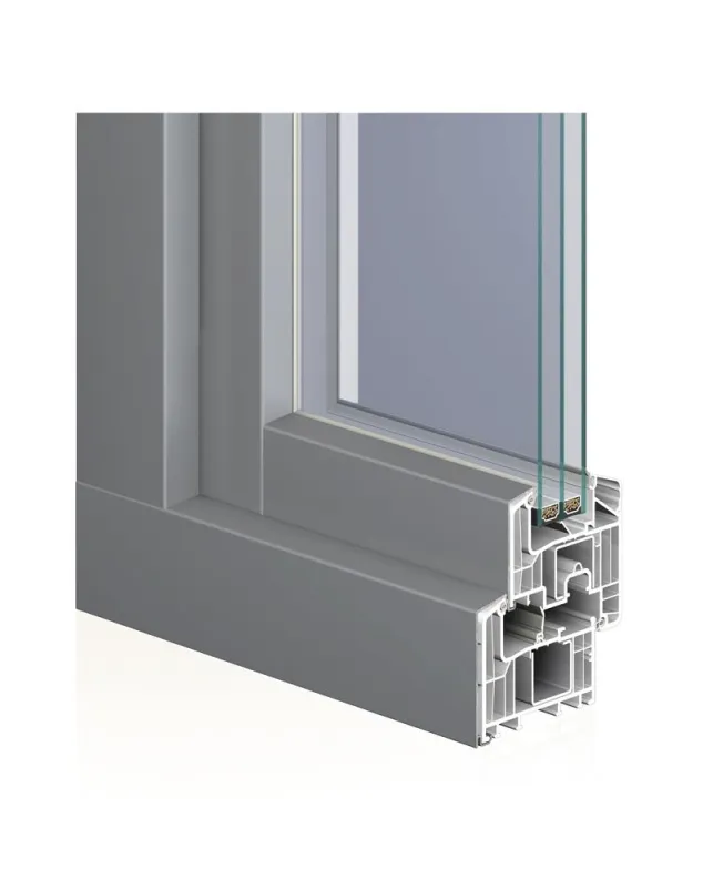 Eforte Profilsystem von Inoutic / Deceuninck jetzt auch mit Aluminium-Vorsatzschale