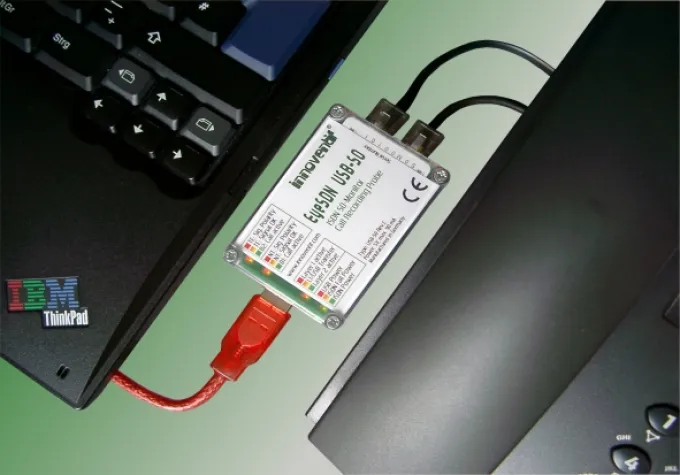 Bild: PC-basierte Mitschnittlösung für ISDN- und analoge Telefonleitungen