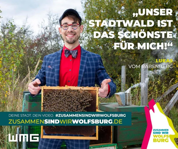 Bild: Europäischer Preis für Stadtkultur: WMG-Kampagne „Zusammen sind wir Wolfsburg“ nominiert