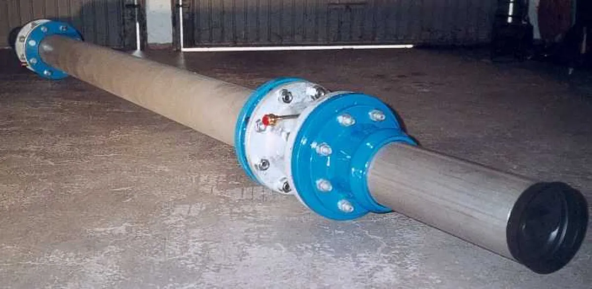 Doppelrohr-WAT mit glattem Außenrohr