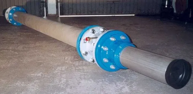 Bild: Wärmeaustauscher zur Wärmerückgewinnung aus dem ungeklärten Abwasser