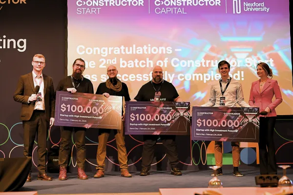 Bild: 16 Tech-Startups erreichen Finale des 1-Million-Dollar-Programms Constructor Start