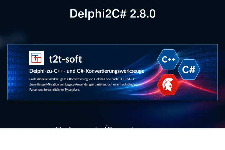 Bild: Delphi2C# 2.8.0 verbessert die Übersetzung von Delphi-Code mit Zeigern