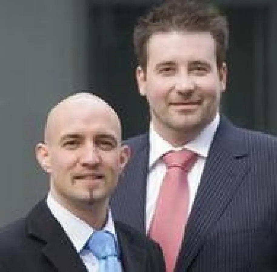 l: Dr. med. Sascha A. Lehmann, r. Stefan Elmshäuser