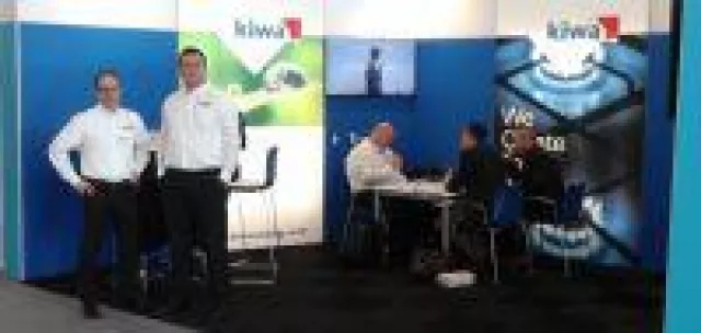 Bild: Primara und Kiwa auf der ISH 2019