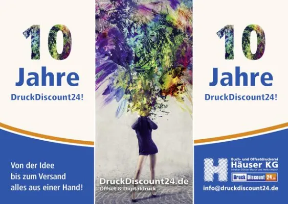 Bild: Qualität setzt sich durch - 10 Jahre DruckDiscount24.de