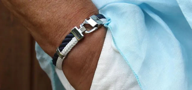 Bild: WAVEPIRATE - Handgefertigter Schmuck aus Leder, Segeltau und Edelstahl