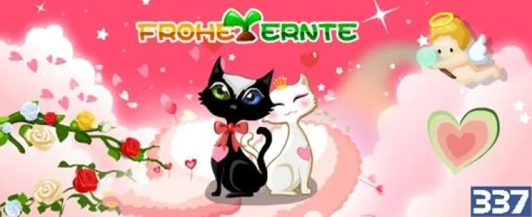 "Frohe Ernte" hält viele neue Items und tolle Geschenke für alle "Verliebten" bereit! Bild: "Frohe Ernte" hält viele neue Items und tolle Geschenke für alle "Verliebten" bereit!