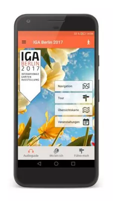 Bild: IVU-App informiert IGA-Besucher