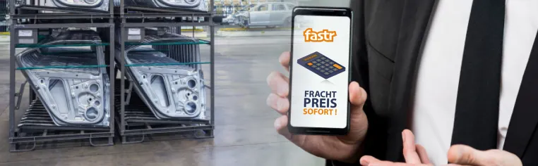 Bild: Fastr.express: Transporte online berechnen und CO2 Footprint kompensieren