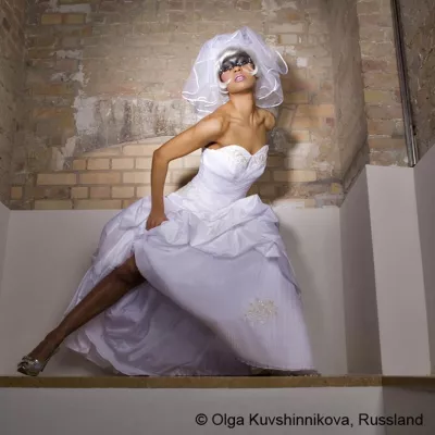 Bild: Fotografen Azubis aus Moskau, Lyon und Berlin: gemeinsames Modeshooting im Museum für Kommunikation in Berlin