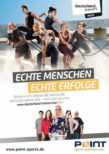 Bild: Deutschland trainiert – das POINT in Gerlingen auch