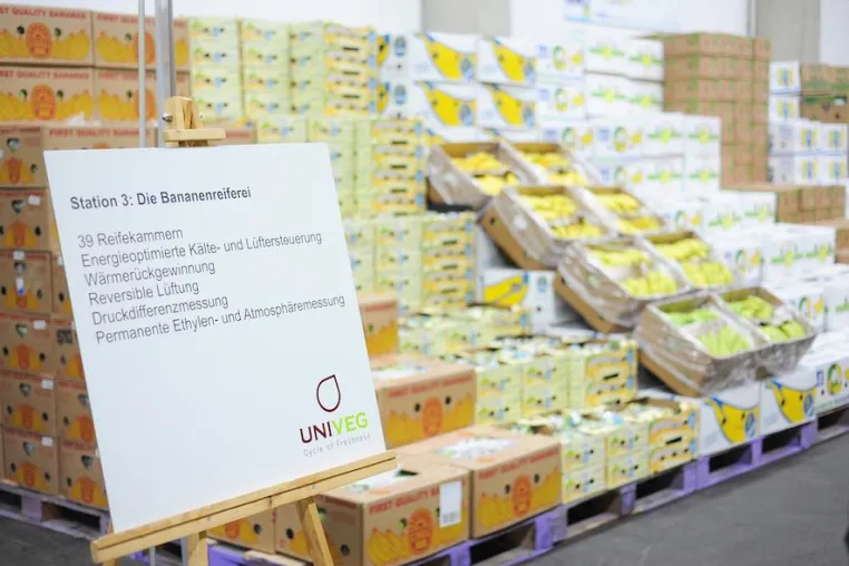 Bild: DOMSET für UNIVEG: Auf die Palette, fertig, los!
